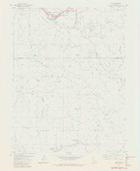 Clio California Historical topographic map, 1:24000 scale, 7.5 X 7.5 Minute, Year 1981