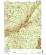 Clipper Mills California Historical topographic map, 1:24000 scale, 7.5 X 7.5 Minute, Year 1948