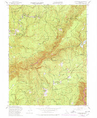 Clipper Mills California Historical topographic map, 1:24000 scale, 7.5 X 7.5 Minute, Year 1948