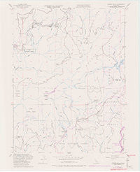 Clipper Mills California Historical topographic map, 1:24000 scale, 7.5 X 7.5 Minute, Year 1948