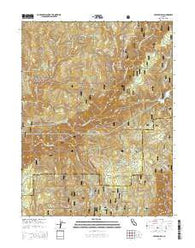 Clipper Mills California Current topographic map, 1:24000 scale, 7.5 X 7.5 Minute, Year 2015