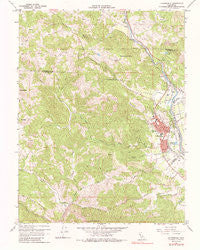 Cloverdale California Historical topographic map, 1:24000 scale, 7.5 X 7.5 Minute, Year 1960