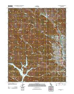 Cloverdale California Historical topographic map, 1:24000 scale, 7.5 X 7.5 Minute, Year 2012