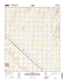 Clyde California Current topographic map, 1:24000 scale, 7.5 X 7.5 Minute, Year 2015