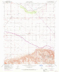 Coal Oil Canyon California Historical topographic map, 1:24000 scale, 7.5 X 7.5 Minute, Year 1955