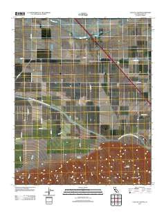 Coal Oil Canyon California Historical topographic map, 1:24000 scale, 7.5 X 7.5 Minute, Year 2012