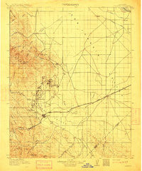 Coalinga California Historical topographic map, 1:125000 scale, 30 X 30 Minute, Year 1912