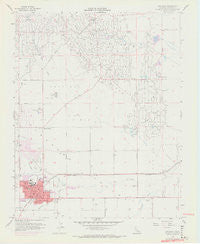 Coalinga California Historical topographic map, 1:24000 scale, 7.5 X 7.5 Minute, Year 1956