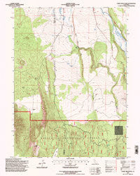 Coble Mountain California Historical topographic map, 1:24000 scale, 7.5 X 7.5 Minute, Year 1995