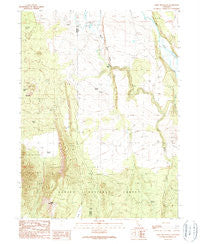 Coble Mountain California Historical topographic map, 1:24000 scale, 7.5 X 7.5 Minute, Year 1990