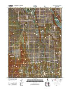 Coble Mountain California Historical topographic map, 1:24000 scale, 7.5 X 7.5 Minute, Year 2012