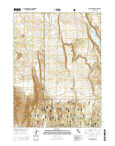 Coble Mountain California Current topographic map, 1:24000 scale, 7.5 X 7.5 Minute, Year 2015