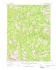 Coffee Creek California Historical topographic map, 1:62500 scale, 15 X 15 Minute, Year 1955