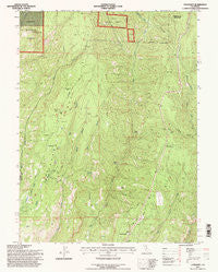 Cohasset California Historical topographic map, 1:24000 scale, 7.5 X 7.5 Minute, Year 1995