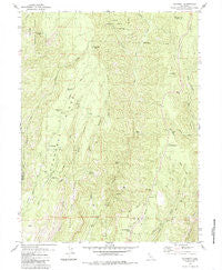 Cohasset California Historical topographic map, 1:24000 scale, 7.5 X 7.5 Minute, Year 1979
