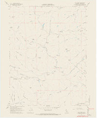 Cold Fork California Historical topographic map, 1:24000 scale, 7.5 X 7.5 Minute, Year 1967