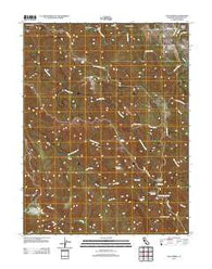 Cold Spring California Historical topographic map, 1:24000 scale, 7.5 X 7.5 Minute, Year 2012