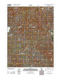 Cold Spring Mountain California Historical topographic map, 1:24000 scale, 7.5 X 7.5 Minute, Year 2012