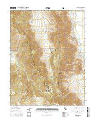 Coleville California Current topographic map, 1:24000 scale, 7.5 X 7.5 Minute, Year 2015