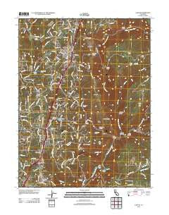 Colfax California Historical topographic map, 1:24000 scale, 7.5 X 7.5 Minute, Year 2012