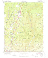 Colfax California Historical topographic map, 1:24000 scale, 7.5 X 7.5 Minute, Year 1949