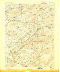 Colfax California Historical topographic map, 1:125000 scale, 30 X 30 Minute, Year 1891