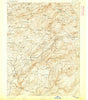 Colfax California Historical topographic map, 1:125000 scale, 30 X 30 Minute, Year 1892
