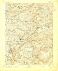 Colfax California Historical topographic map, 1:125000 scale, 30 X 30 Minute, Year 1894
