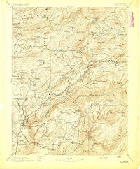 Colfax California Historical topographic map, 1:125000 scale, 30 X 30 Minute, Year 1894