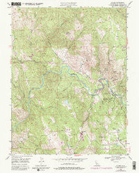 Coloma California Historical topographic map, 1:24000 scale, 7.5 X 7.5 Minute, Year 1949