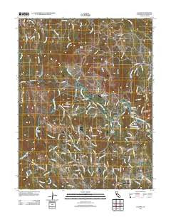 Coloma California Historical topographic map, 1:24000 scale, 7.5 X 7.5 Minute, Year 2012