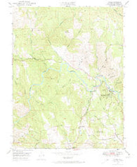 Coloma California Historical topographic map, 1:24000 scale, 7.5 X 7.5 Minute, Year 1949