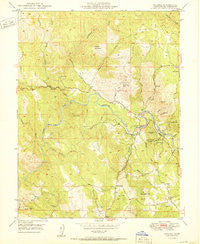 Coloma California Historical topographic map, 1:24000 scale, 7.5 X 7.5 Minute, Year 1950