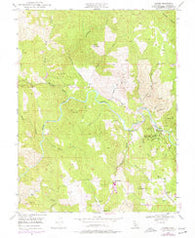 Coloma California Historical topographic map, 1:24000 scale, 7.5 X 7.5 Minute, Year 1949