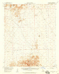Colton Well California Historical topographic map, 1:62500 scale, 15 X 15 Minute, Year 1956