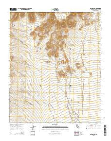 Colton Well California Current topographic map, 1:24000 scale, 7.5 X 7.5 Minute, Year 2015