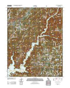 Columbia California Historical topographic map, 1:24000 scale, 7.5 X 7.5 Minute, Year 2012