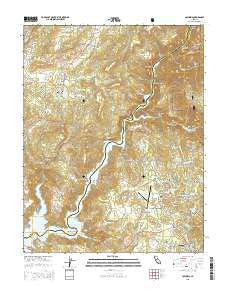 Columbia California Current topographic map, 1:24000 scale, 7.5 X 7.5 Minute, Year 2015