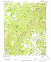 Columbia California Historical topographic map, 1:24000 scale, 7.5 X 7.5 Minute, Year 1948