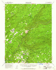 Columbia California Historical topographic map, 1:62500 scale, 15 X 15 Minute, Year 1948