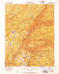 Columbia California Historical topographic map, 1:62500 scale, 15 X 15 Minute, Year 1948