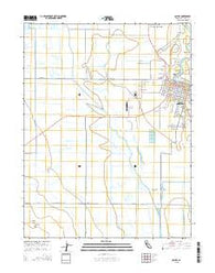 Colusa California Current topographic map, 1:24000 scale, 7.5 X 7.5 Minute, Year 2015
