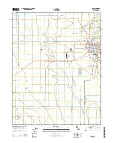 Colusa California Current topographic map, 1:24000 scale, 7.5 X 7.5 Minute, Year 2015
