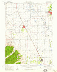 Colusa California Historical topographic map, 1:62500 scale, 15 X 15 Minute, Year 1953