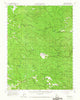 Comptche California Historical topographic map, 1:62500 scale, 15 X 15 Minute, Year 1960