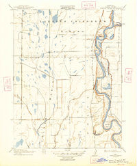 Compton Landing California Historical topographic map, 1:31680 scale, 7.5 X 7.5 Minute, Year 1917