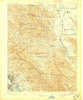 Concord California Historical topographic map, 1:62500 scale, 15 X 15 Minute, Year 1897