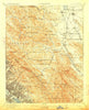 Concord California Historical topographic map, 1:62500 scale, 15 X 15 Minute, Year 1915
