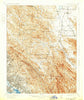 Concord California Historical topographic map, 1:62500 scale, 15 X 15 Minute, Year 1915