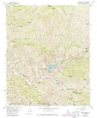 Condor Peak California Historical topographic map, 1:24000 scale, 7.5 X 7.5 Minute, Year 1959